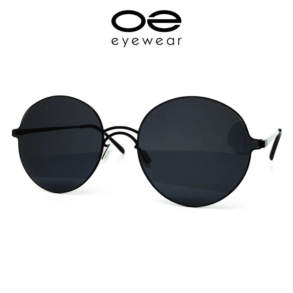 O2 Eyewear 8235 Rimless Round Sunglasses